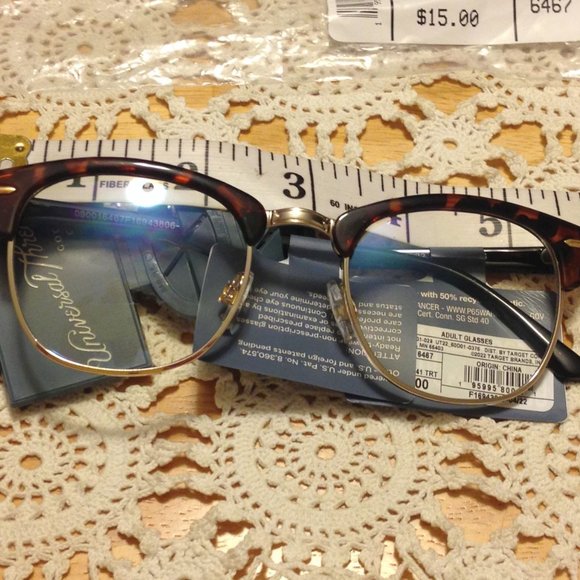 #6467 NWT Blue Light Filtering Glasses, Universal Thread - Picture 2 of 6